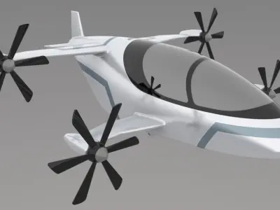 Flying Fish Free 3D model