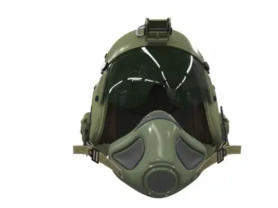 Pilot helmet jb-3 3D model