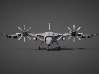Anka  Attack Drone 3D model