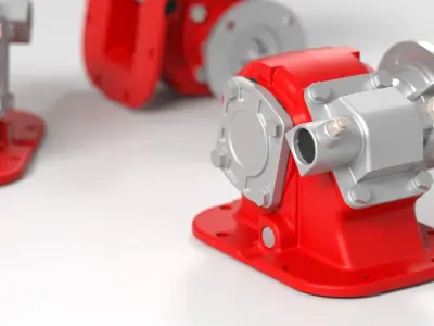 Parker Chelsea PTO Power Total Output 3D model