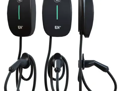 Caro Pro Charging Wallbox 3D model