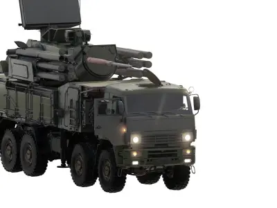 Pantsir 96K6-S1 3D model