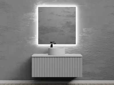 Modern Bathroom Furniture made in blender Free 3D model