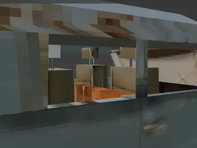 3 Vehicles trucks low poly retro ps1 style psx 3D model