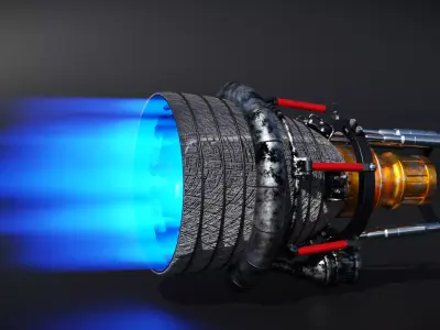 Thrusters 3D model