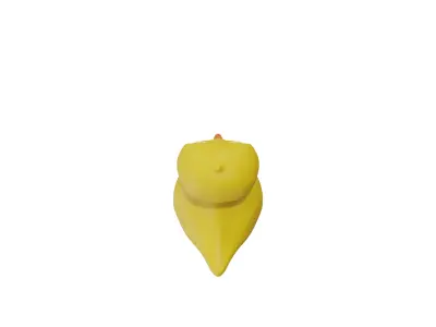 3D Chick Model 3D model