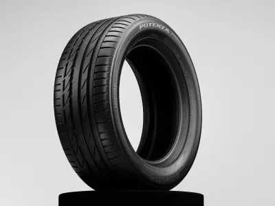 Bridgestone Potenza S001 3D model