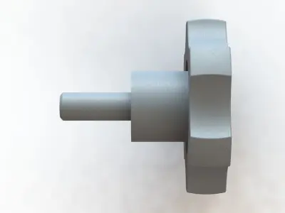 Manipulo Handle Merkbak MTM 6040 M10x25 3D model