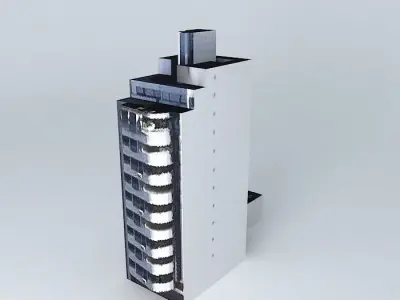 San Lorenzo Building 935 939 Free 3D model