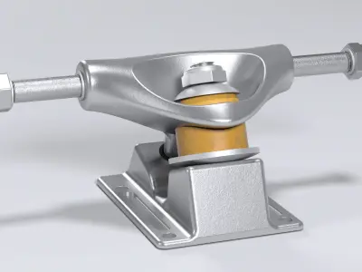 Cruiser board truck 3D model