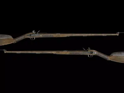 SOLDIER Napoleon rifle 3D model
