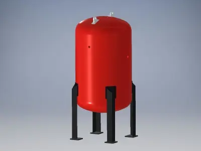 Industrial Tank 3D model