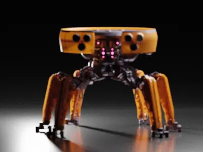 Crabot robot 3D model