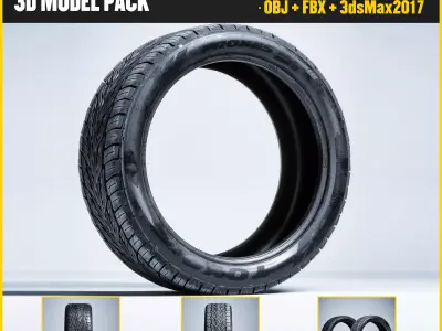 TOYO PROXES ST3 Low-poly 3D model