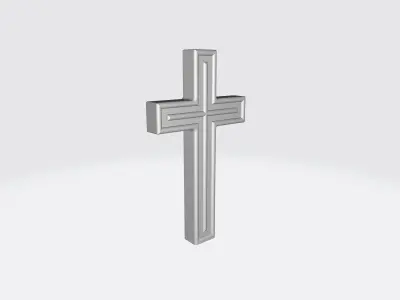 Versatile Cross Model in Multiple Formats - cross 2 3D model