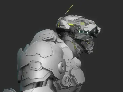 Robot Warrior 3D model