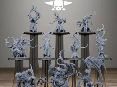 Corrupted Guard Possessed Demon 3D print model