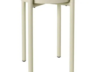 HM home round top stool Low-poly 3D model
