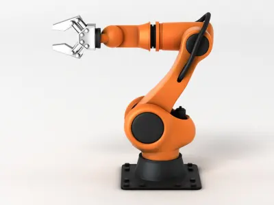 Industrial Robot Arm 3D model