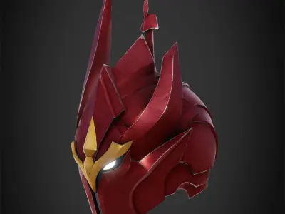 Solo Leveling Igris Helmet for Cosplay 3D print model