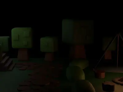 Camping 3D model