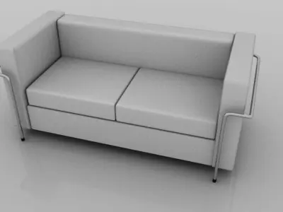 Sofa for office and house Free 3D model