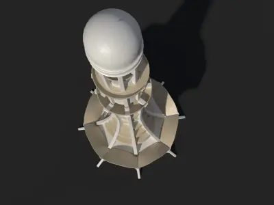 Minar-e-Pakistan 3D model