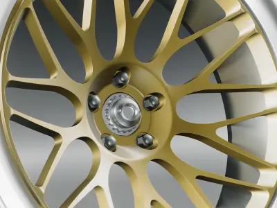 HRE 300 classic-W Low-poly 3D model