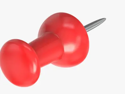 Push Pin 3D model