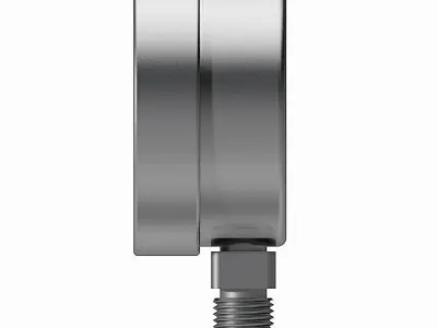 Pressure Gauges - Bar - 3 Diameters 3D model