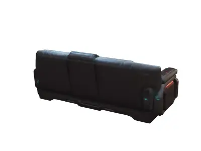 scifi asset couch cyberpunk style realistic starwars 3D model