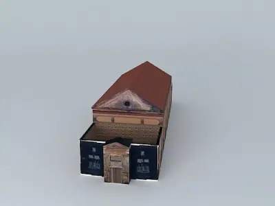 Old movie theater Free 3D model