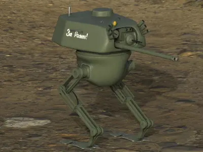 Mech soviet 3D model