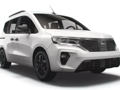 Nissan Townstar Combi EV 2022 3D model