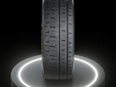 Pirelli RA Soft 235 40 R18 3D model