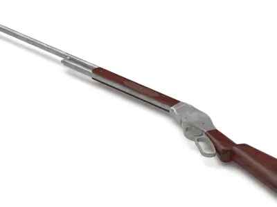Shotgun Winchester 1887 3D model