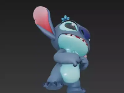 Stitch - Birthday 3D print model