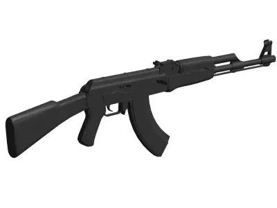 ak 47 Avtomat Kalashnikova 3D model