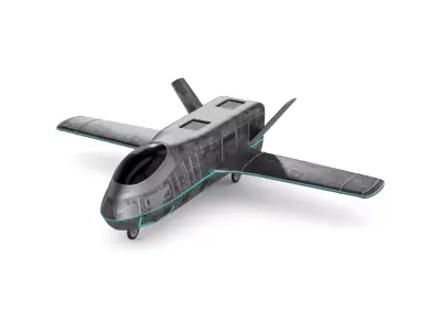 Military USV 3D model