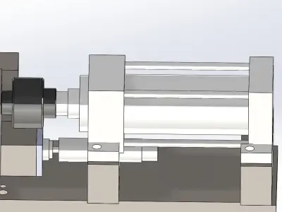 Angle fixture platform 3D model