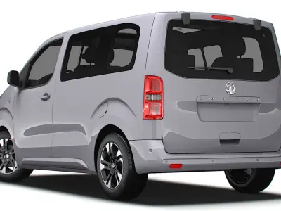 Vauxhall Zafira Life Small 2024 3D model