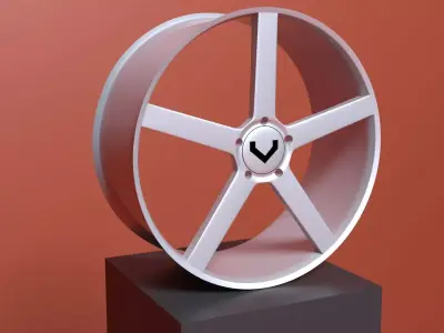Vossen look alike rim Free 3D model
