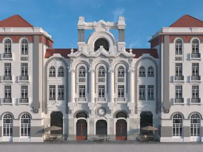 Curia Palace 3D model