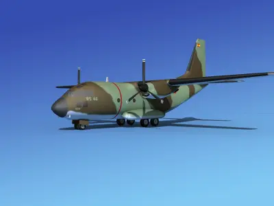 Alenia C-27-A Spartan Spain 3D model