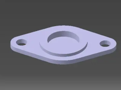 bearings holder D23 B5 d8 3D print model