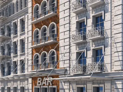 Commercial Building 103 3D model