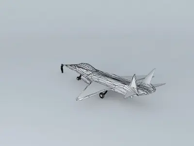 Jet Fighter NEG Free 3D model