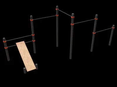 Workout part three 3D model