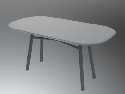 Table side Free 3D model