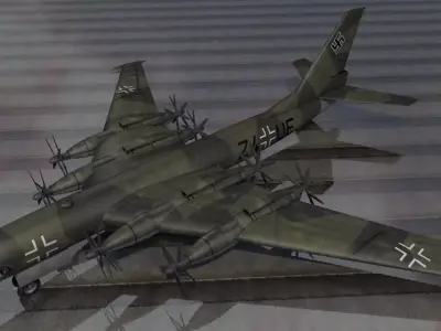 Junkers Ef-151 3D model